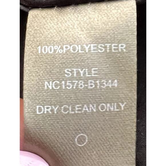 Fynn & Rose Swing Mini Dress Women Size XS Green Black Dot Strapless Coquette - Picture 9 of 9